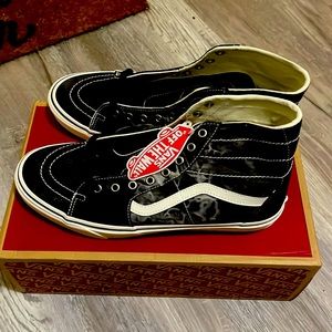 Vans size 12 black brand new high top